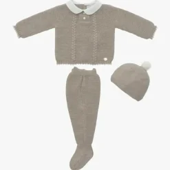 Martin Aranda - Conjunto Leve-me para Casa Little Fox Sweater, Leggins &amp; Bonnet, Vermelho Clearance