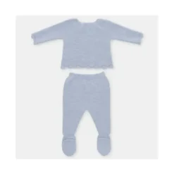 Martin Aranda - Conjunto Take Me Home Suéter e Leggings Malha Nel Blu, Branco Sale