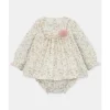 Martin Aranda - Conjunto Vestido e Bloomer Combinando Peônia, Rosa Palo Online
