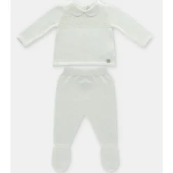 Martin Aranda - Take Me Home Set Sweater & Leggings Knit Albi, White Clearance