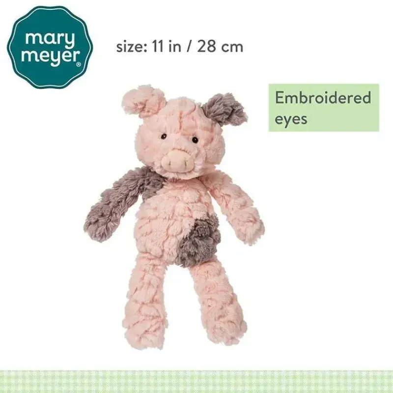 mary_meyer__brinquedo_mac_SKU3y69L2cA_1.webp Demdaco Mary Meyer - Brinquedo macio para berçário de massa de vidraceiro, Leitão Clearance