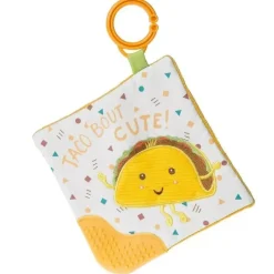 Mary Meyer - Brinquedo mordedor Sweet Soothie Crinkle com papel para bebê e Squeaker, Taco Bout Cute Outlet