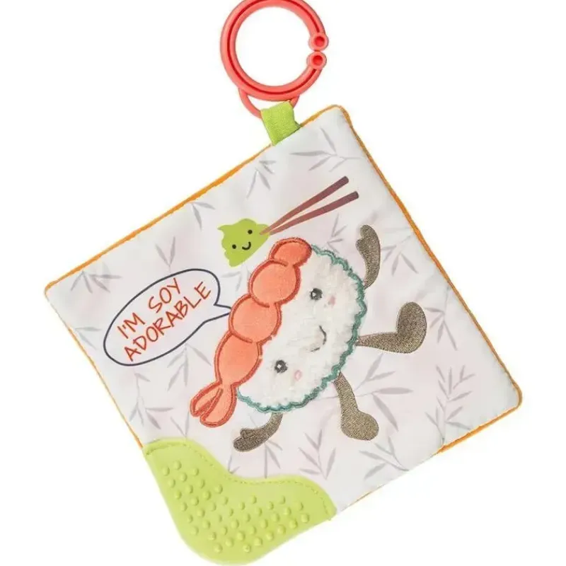 mary_meyer__brinquedo_mor_SKUWtm4vwuw_0.webp Mary Meyer - Brinquedo mordedor Sweet Soothie Crinkle com papel para bebê e Squeaker, Sushi Outlet