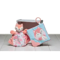 Mary Meyer - Brinquedo mordedor crinkle com papel de bebê e Squeaker, Sweet n Sassy Fox Fashion