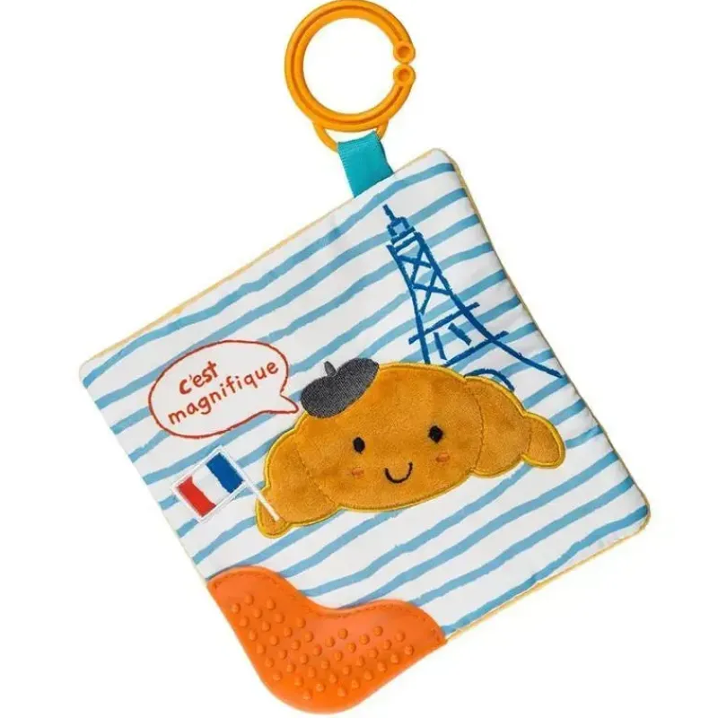 mary_meyer__brinquedo_par_SKUB8u6T4DP_0.webp Mary Meyer - Brinquedo para mordedor Sweet Soothie Crinkle com papel para bebê e Squeaker, croissant Best
