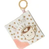 Mary Meyer - Brinquedo para mordedor Sweet Soothie Crinkle com papel para bebê e Squeaker, café com leite Hot