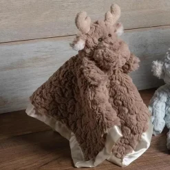 Demdaco Mary Meyer - Cobertor de Personagem de Alce de Berçário Putty Outlet
