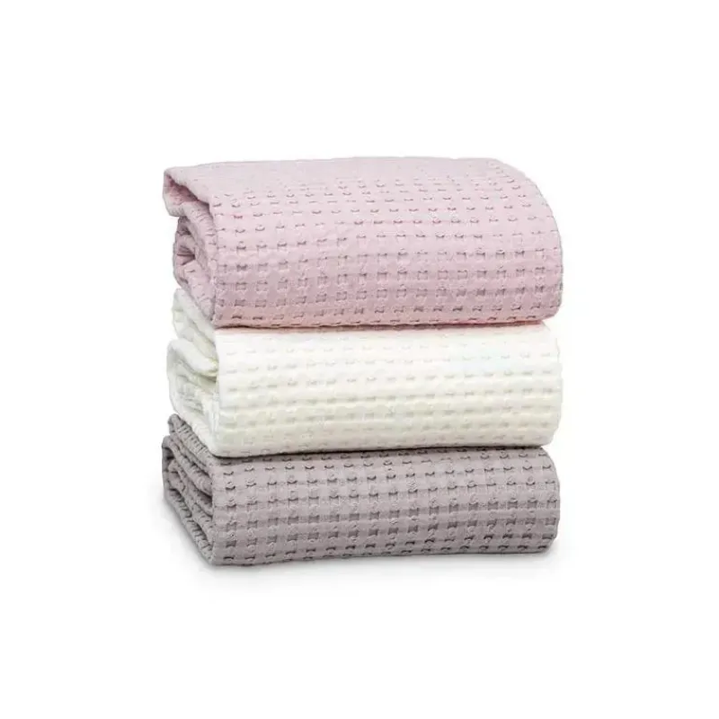 mary_meyer__lulujo_waffle_SKUo0jXTbPb_2.webp Mary Meyer - Lulujo Waffle Blanket, Cream Vanilla Fashion