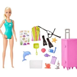 Mattel - Barbie Bióloga Marinha Playset Outlet