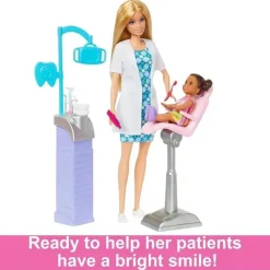 Mattel - Barbie Carreira Dentista, Loira Outlet