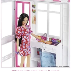 Fisher-Price Mattel - Barbie CASA MOBILIADA PLAYSET Clearance