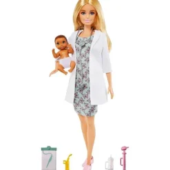 Fisher-Price Mattel - Barbie Doutora com Bebê Online
