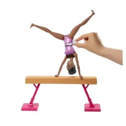 Mattel - Barbie Ginástica Playset: Boneca Barbie Morena Sale