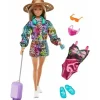Mattel - Boneca Barbie de Viagem de Verão Hot