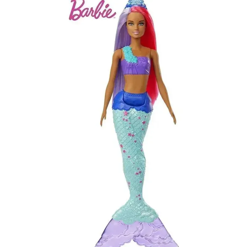 mattel__boneca_barbie_dre_SKUMAbNpBfN_2.webp Mattel - Boneca Barbie Dreamtopia Sereia, cabelo rosa e roxo Outlet