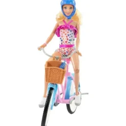 Mattel - Boneca Barbie e Bicicleta Outlet