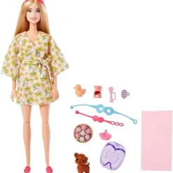 Mattel - Boneca Barbie Wellness, Dia de Spa New