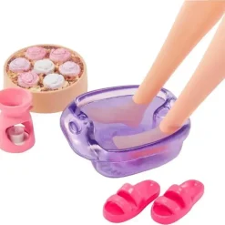 Mattel - Boneca Barbie Wellness, Dia de Spa New