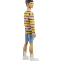 Mattel - Camisa Listrada Barbie Ken Fashionista Boneca Online