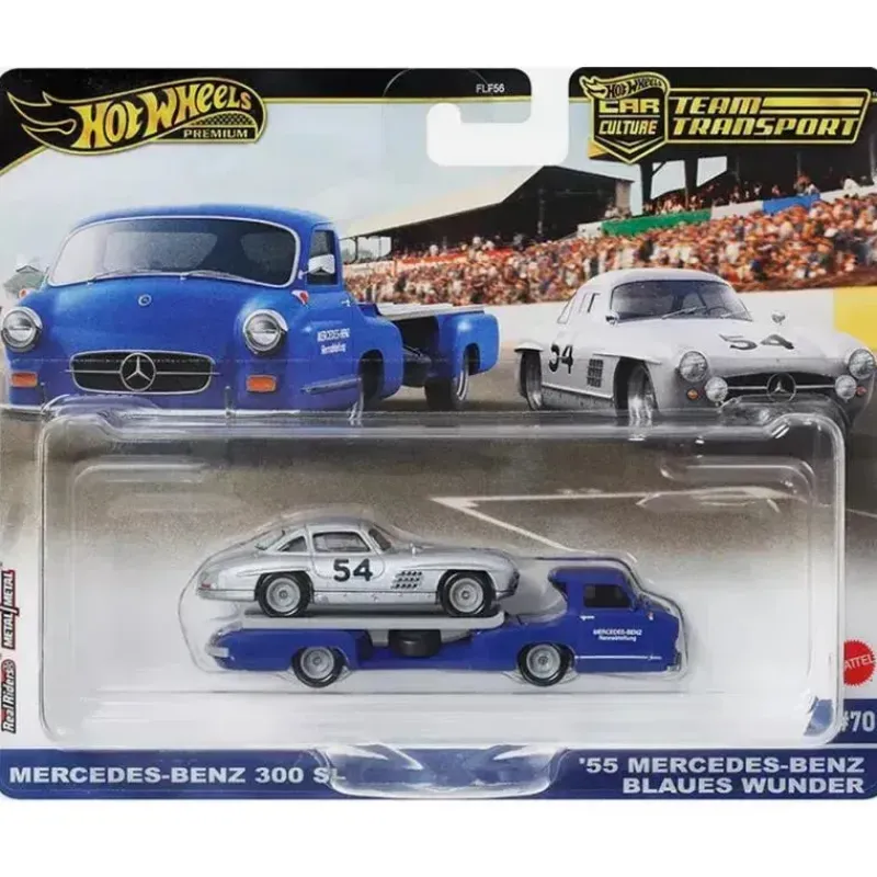 mattel__equipe_transporte_SKUJPMxaGSG_0.webp Mattel - Equipe Transporte '55 Mercedes-Benz Blaues Wunder e Mercedes-Benz 300 Sl Discount
