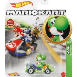Mattel - Estrutura de tubo Hw Mariokart Yoshi Hot