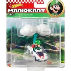 Fisher-Price Mattel - Hot Wheels Mario Kart Luigi Hot