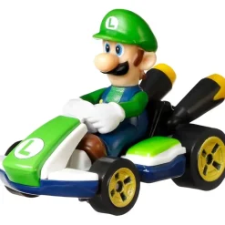Mattel - Hot Wheels Mariokart Cars, Luigi Best