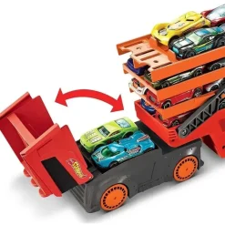 Fisher-Price Mattel - Hot Wheels Mega Hauler com 6 níveis expansíveis Clearance