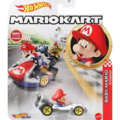 Mattel - Hotwheels Mariokart, Baby Mario Discount