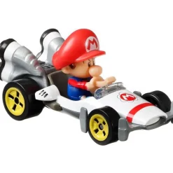 Mattel - Hotwheels Mariokart, Baby Mario Discount