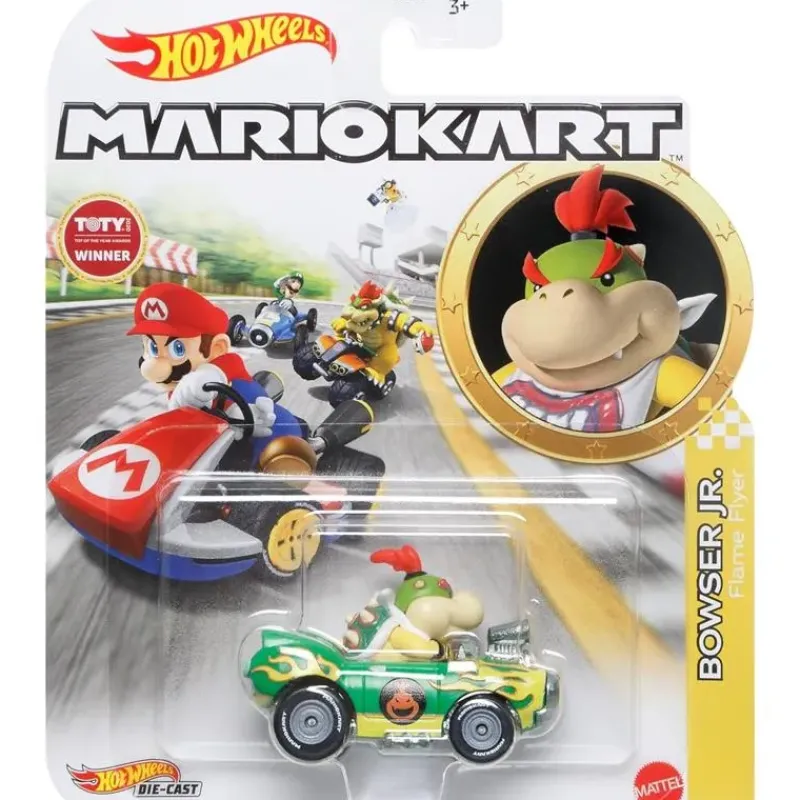 mattel__hw_mario_kart__bo_SKUbUsySaOR_3.webp Mattel - Hw Mario Kart - Bowser Jr. Clearance