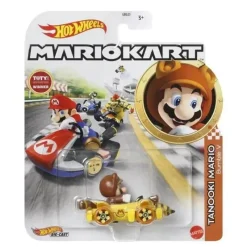Mattel - Hw Mario Kart, Tanooki Mario Bumble V Clearance