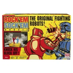 Mattel - jogo de boxe robô Rock'Em Sock'Em Hot