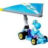 Fisher-Price Mattel - Mario Kart Gliders Azul Claro Yoshi Mix 4 Fashion
