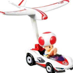 Fisher-Price Mattel - Mario Kart Gliders Toad Mix 4 New