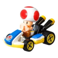 Mattel - Mariokart Toad com Kart Padrão Outlet