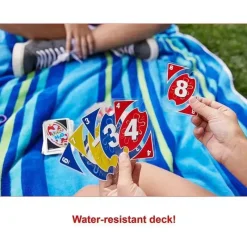 Fisher-Price ?Mattel - UNO Splash Card Game para acampamento ao ar livre Sale