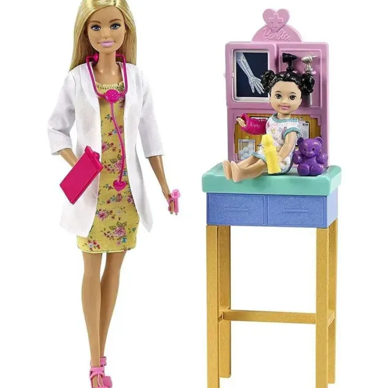 mattel_barbie_pediatra_pl_SKUvWMn8kLD_1.webp Mattel Barbie Pediatra Playset (Boneca Loira) Discount