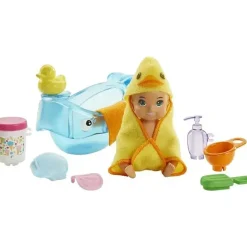 Mattel Barbie Skipper Babás Hora do Banho Bebê Discount