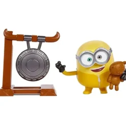 Mattel Minions The Rise of Gru - Bob com Gong &amp; Teddy Bear New