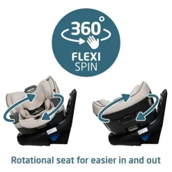 Maxi-Cosi - Assento de carro conversível Emme 360 All-in-One, Desert Wonder Best