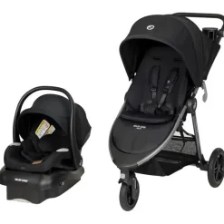 Maxi-Cosi - Gia XP Luxe 3-Wheel Travel System, Midnight Black Hot