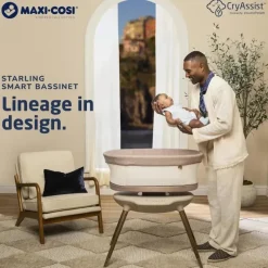 Maxi-Cosi - Starling Smart Bassinet Coleção Kindred, Patrimônio Natural Best