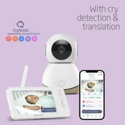 Maxi-Cosi - Veja o monitor de bebê Pro 360 com CryAssist™ AI Cry Translation Discount