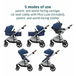 Maxi-Cosi - Zelia 2 Luxe 5 em 1 Modular Travel System, New Hope Navy Hot