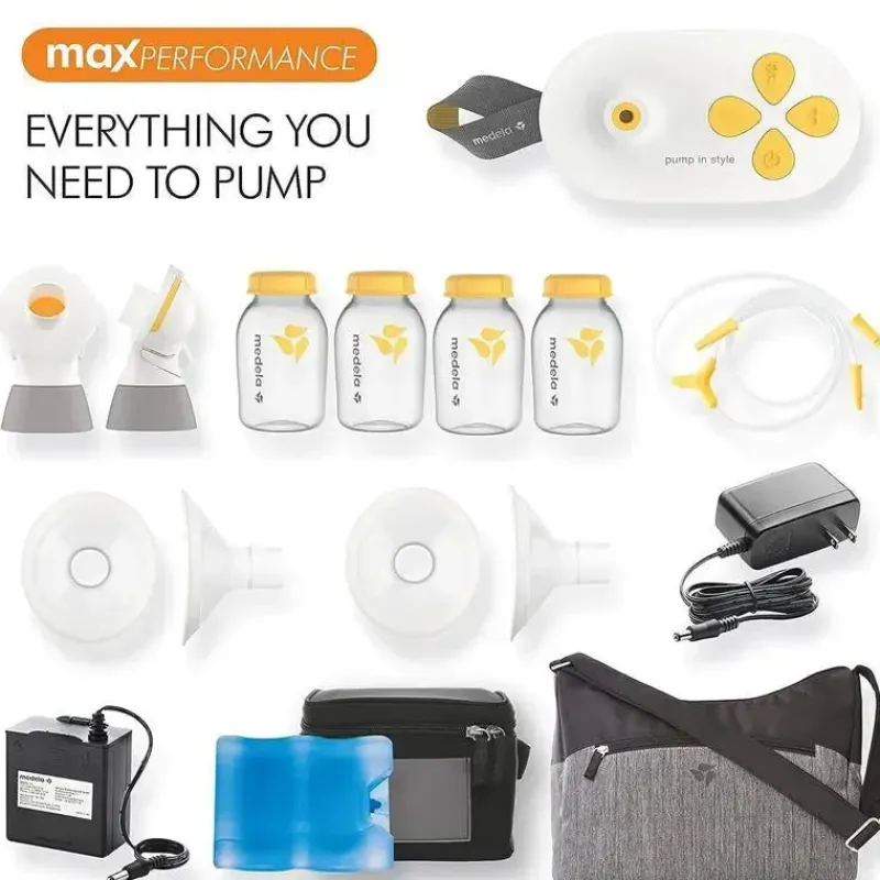 medela__bomba_tira_leite__SKURnwHejdS_1.webp Medela - Bomba Tira Leite In Style com MaxFlow Dupla Elétrica New
