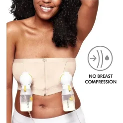 Medela - Bustier de bombeamento mãos-livres, Chai Outlet