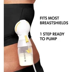 Medela - Bustier de bombeamento mãos livres, preto New