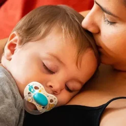 Medela - chupeta de bebê 2 unidades, verde jade e cinza calmo New