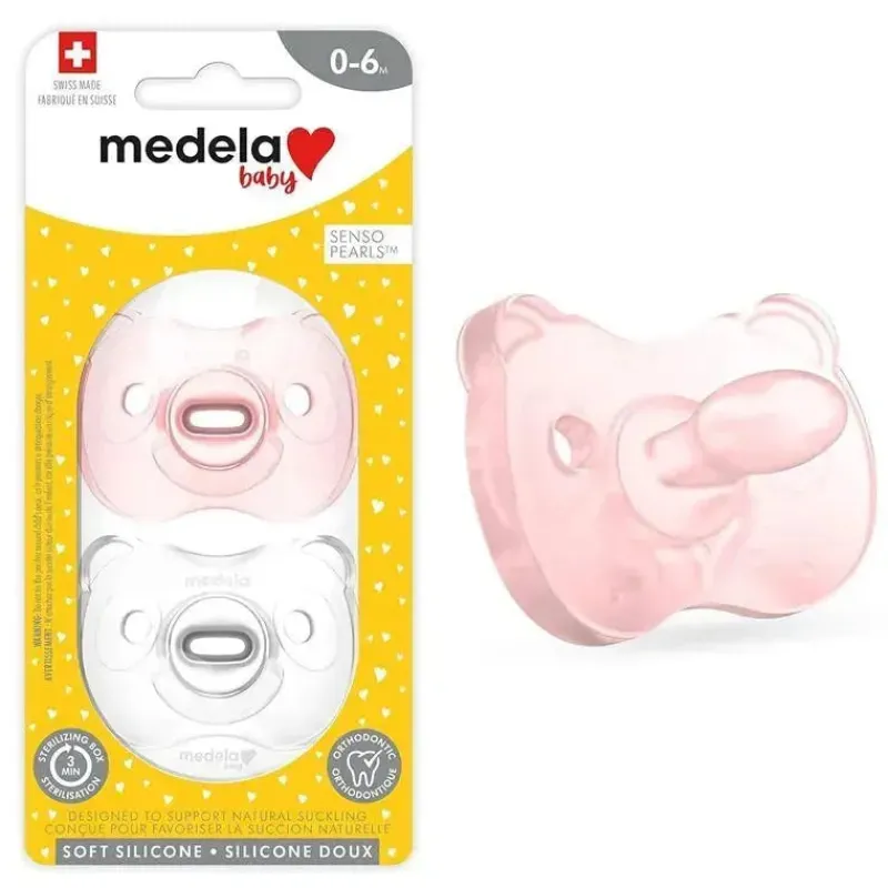 medela__chupeta_de_beb_pk_SKUAohiXIZF_0.webp Medela - chupeta de bebê 2Pk, rosa/transparente Best